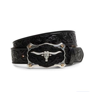 Big Buckle Longhorn Belt